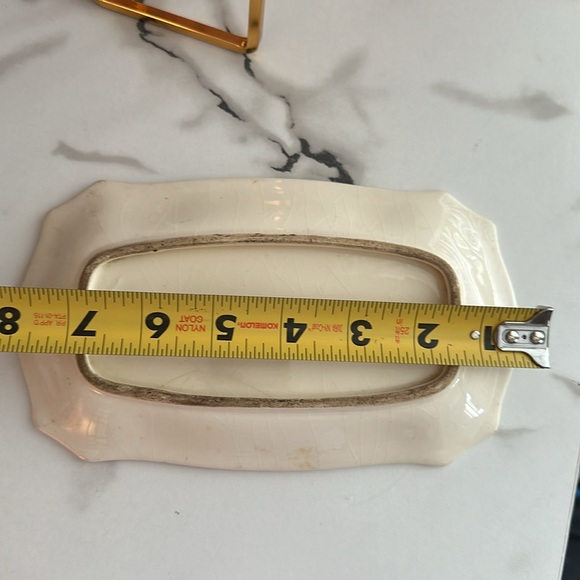 MM Japan Ceramic Floral Chintz Tray for Creamer & Sugar with Lid MMJ8 - Picture 7 of 8